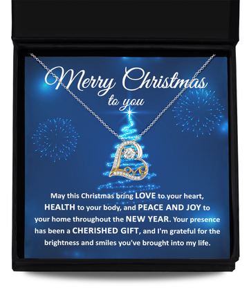 Merry Christmas - Your Heart - Love Dancing Necklace