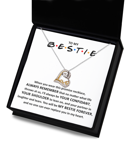 Bestie Promise Necklace - Love Dancing Necklace